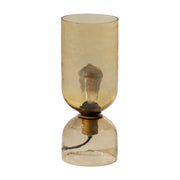 lampa de birou din sticla acai, 38 x 15 cm, homedit - Image 2