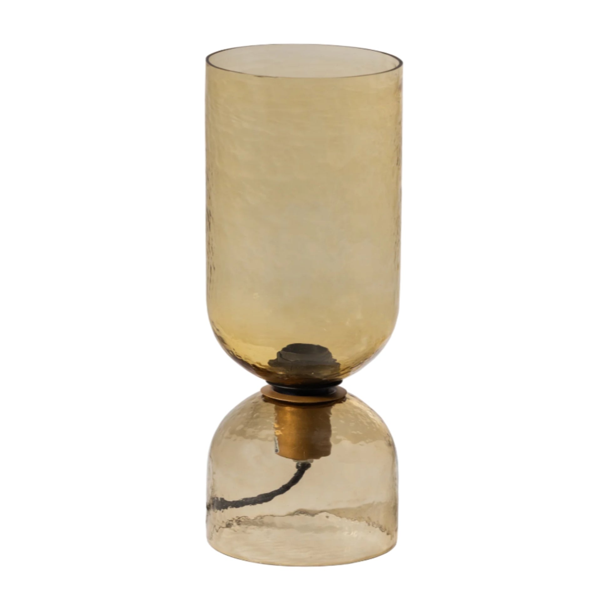 lampa de birou din sticla acai, 38 x 15 cm, homedit - Image 4