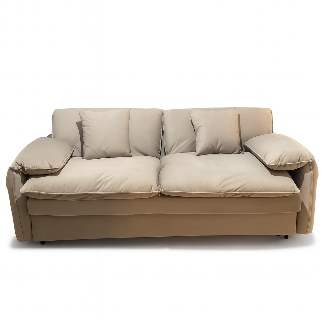 Canapea extensibila 202 cm, catifea premium, Helsinki, Homedit - Image 2