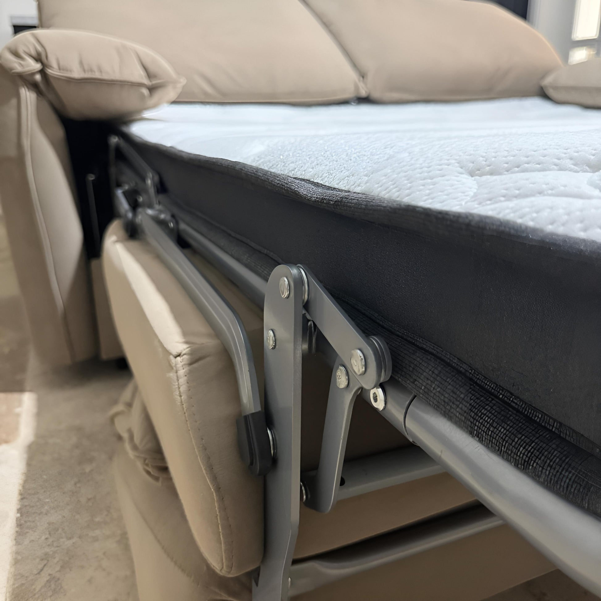 Canapea extensibila 202 cm, catifea premium, Helsinki, Homedit - Image 5