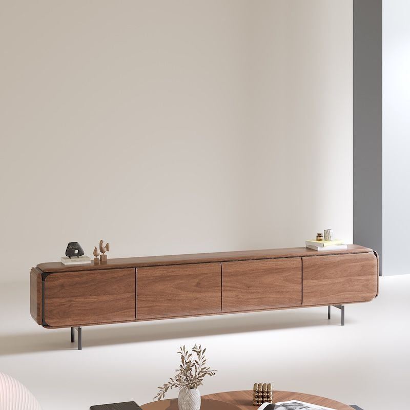 Comoda tv Astra din lemn, 200 x 40 x 55 cm, Homedit - Image 5