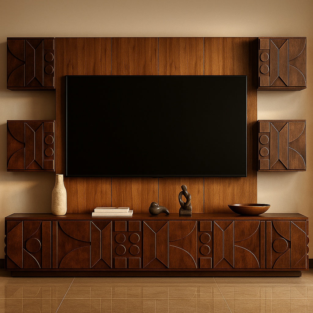 set living premium geotry, lemn de stejar, homedit - Image 4