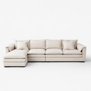 Coltar Alyma bej 3.3 m, realizat din material tehnologic anti-pată, Homedit - Image 2