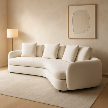 Canapea piele Suedi, 260 x 105 x 65, Homedit - Image 3