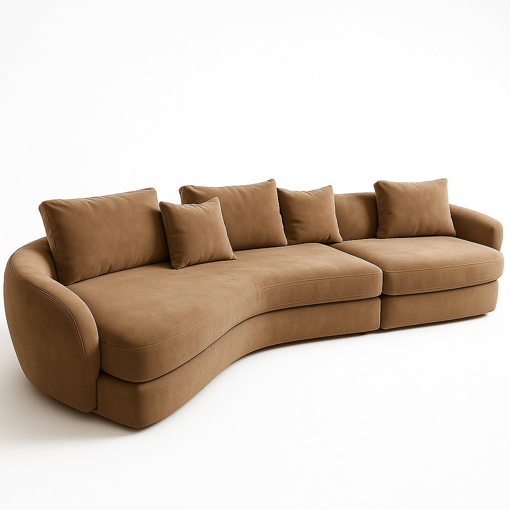 Canapea Suedi Large, 320 x 155 x 65 cm, Homedit - Image 3