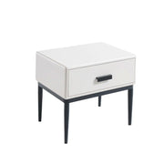 Noptiera Alb Enes, 54 x 40 x 48 cm, Homedit - Image 3