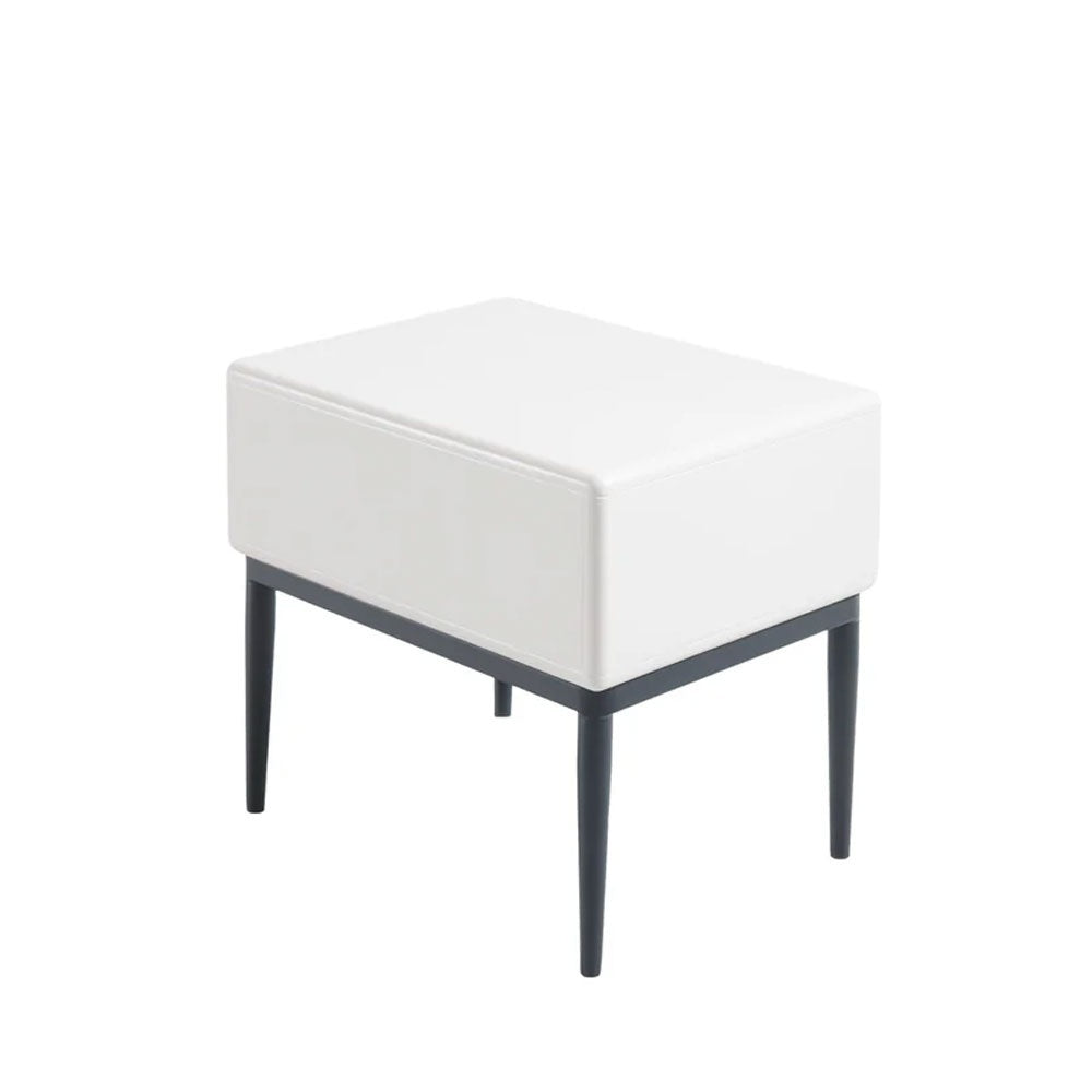 Noptiera Alb Enes, 54 x 40 x 48 cm, Homedit - Image 4