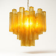 candelabru texer, sticla si metal, homedit - Image 2