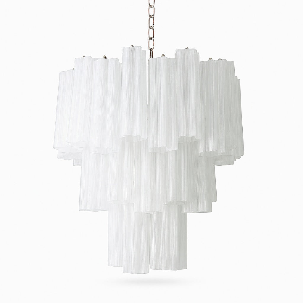 candelabru crissy, elemente de metal si sticla, homedit - Image 2