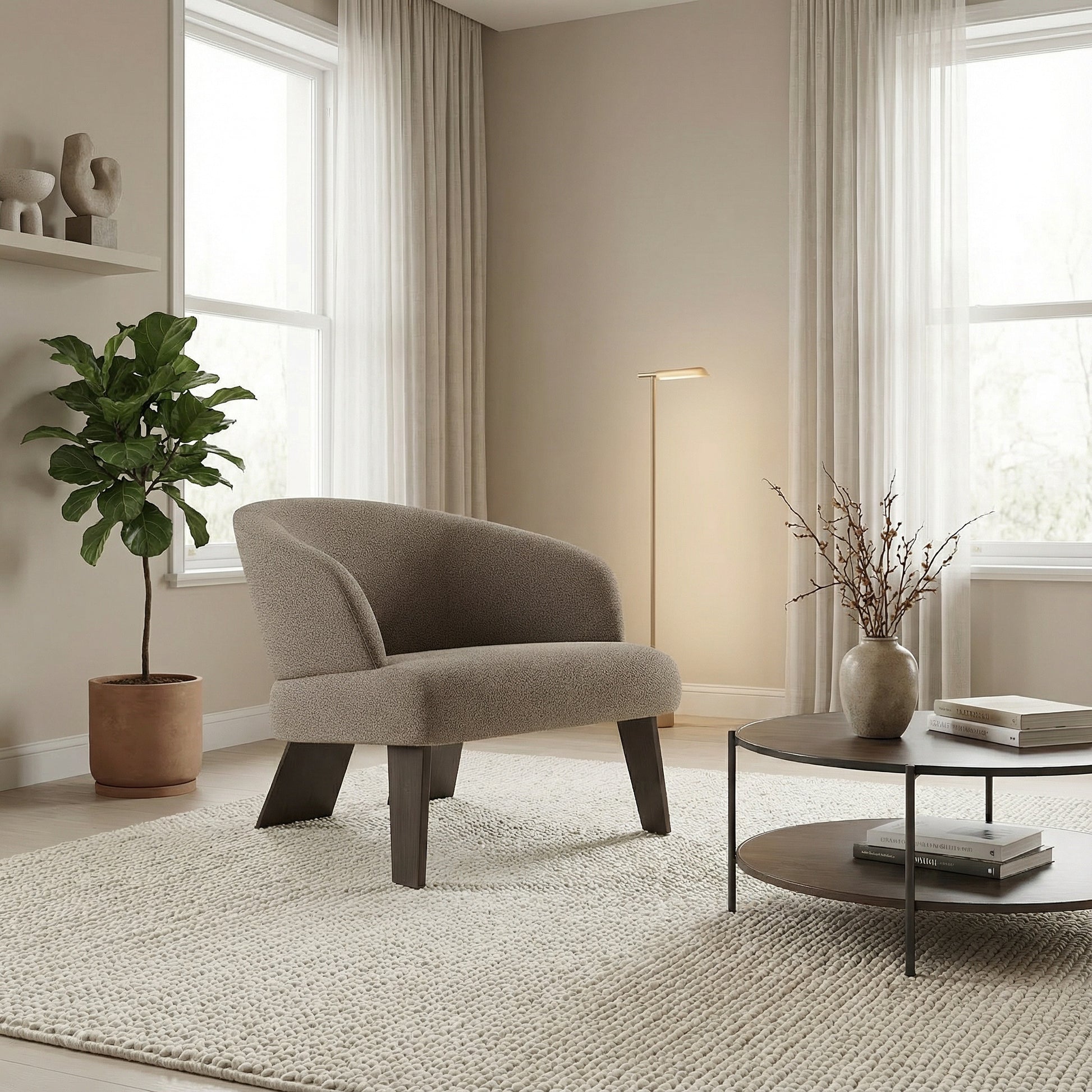 fotoliu liora curve, 68 x 73 x 71 cm, homedit - Image 3