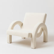 fotoliu luma, boucle 57 x 90 x 76 cm, homedit - Image 2