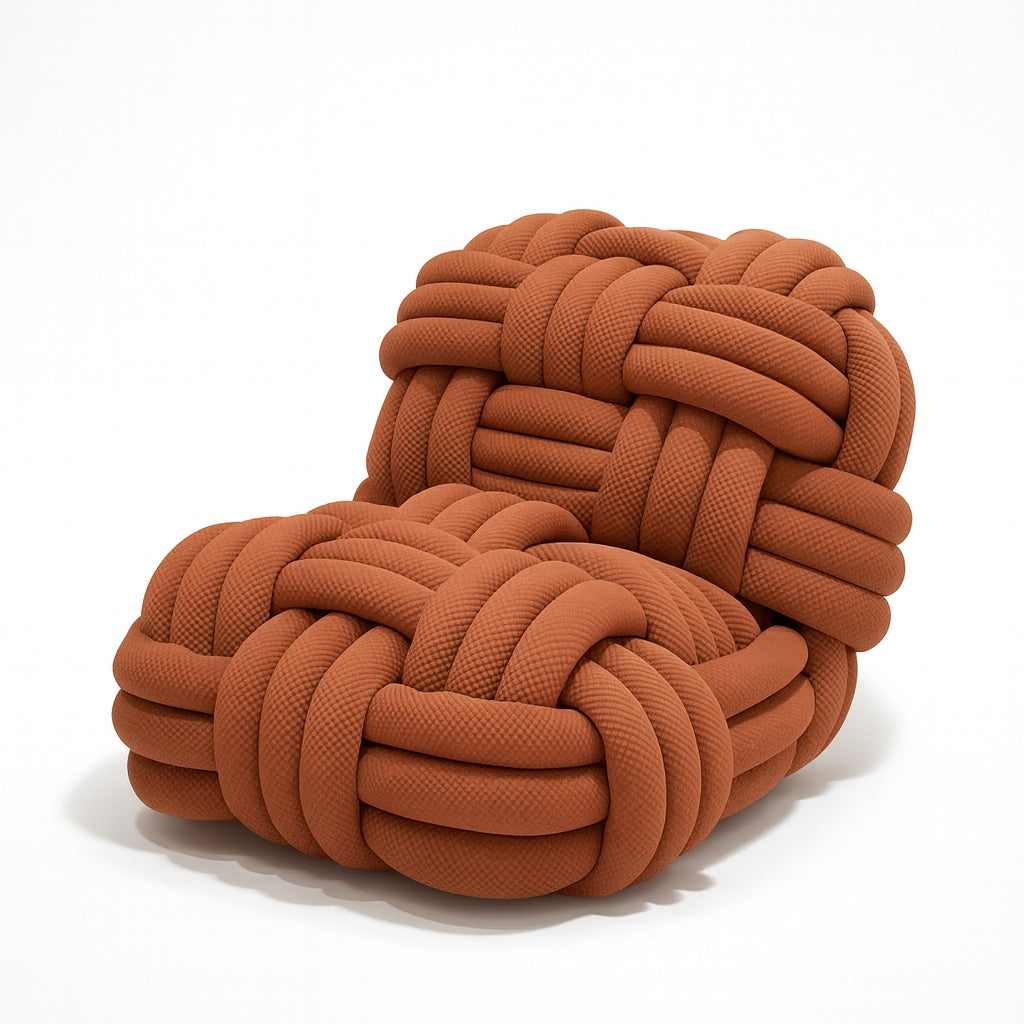 fotoliu knotus, 100 × 123 × 75 cm, homedit - Image 2