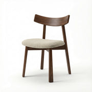 Scaun premium Golian din lemn masiv, bej, Homedit - Image 4