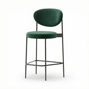 Scaun de bar 120 cm catifea smarald Loft, Homedit - Image 2