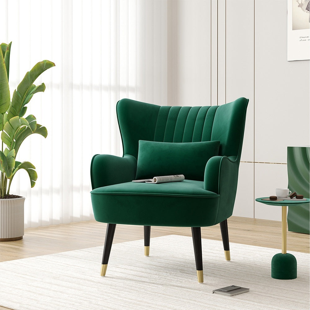 Fotoliu dark green Vesgantti Armchair, 80 x 80 x 102 cm, Homedit - Image 3