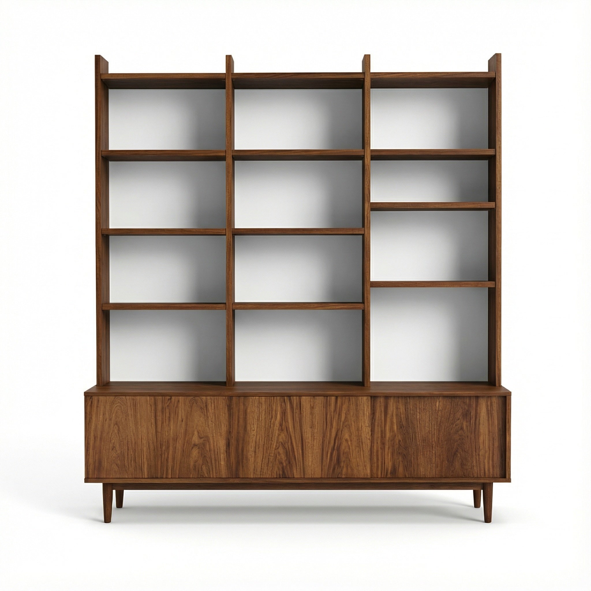 biblioteca lemn 180 x 30 x 180 cm yaris, homedit - Image 2