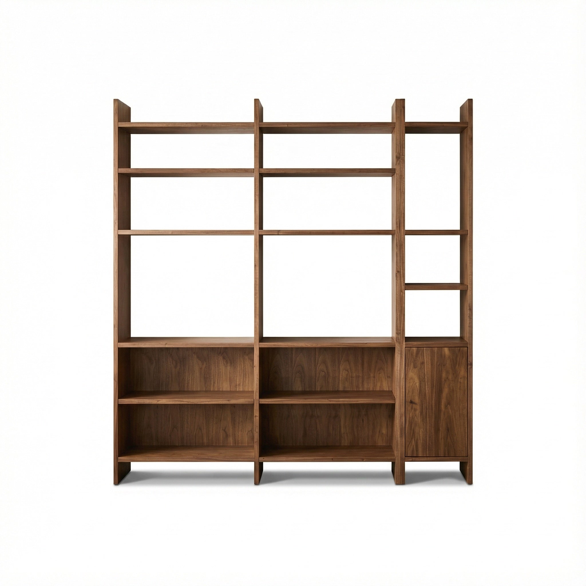 biblioteca lemn 160 x 30 x 180 carmi, homedit - Image 2