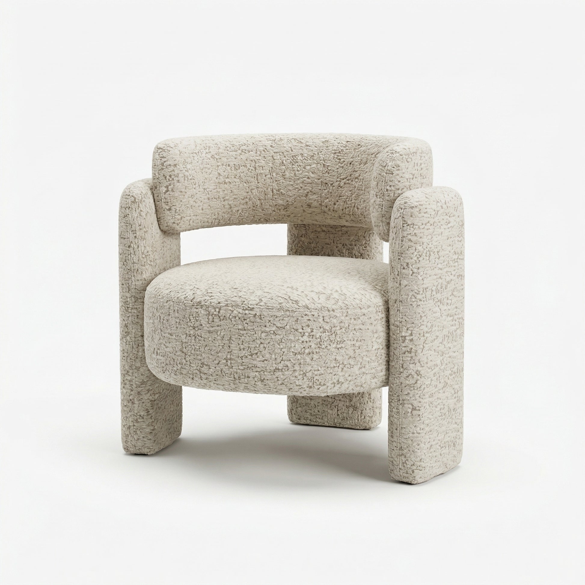fotoliu Valetta Armchair catifea 3D, 75 x 88 x 75 cm, Homedit - Image 3