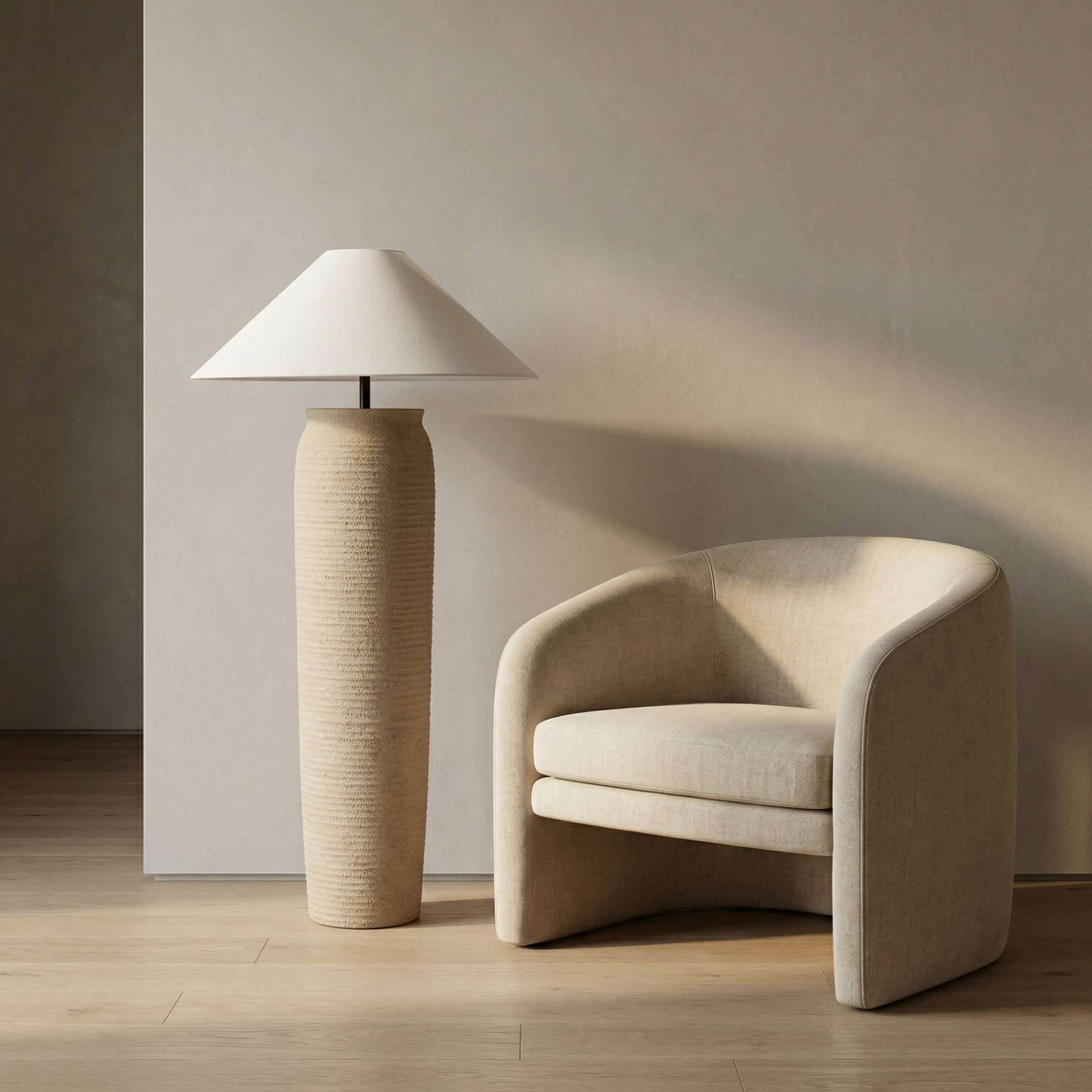 lampa de podea 110 cm h ceramica Lutty, homedit - Image 3