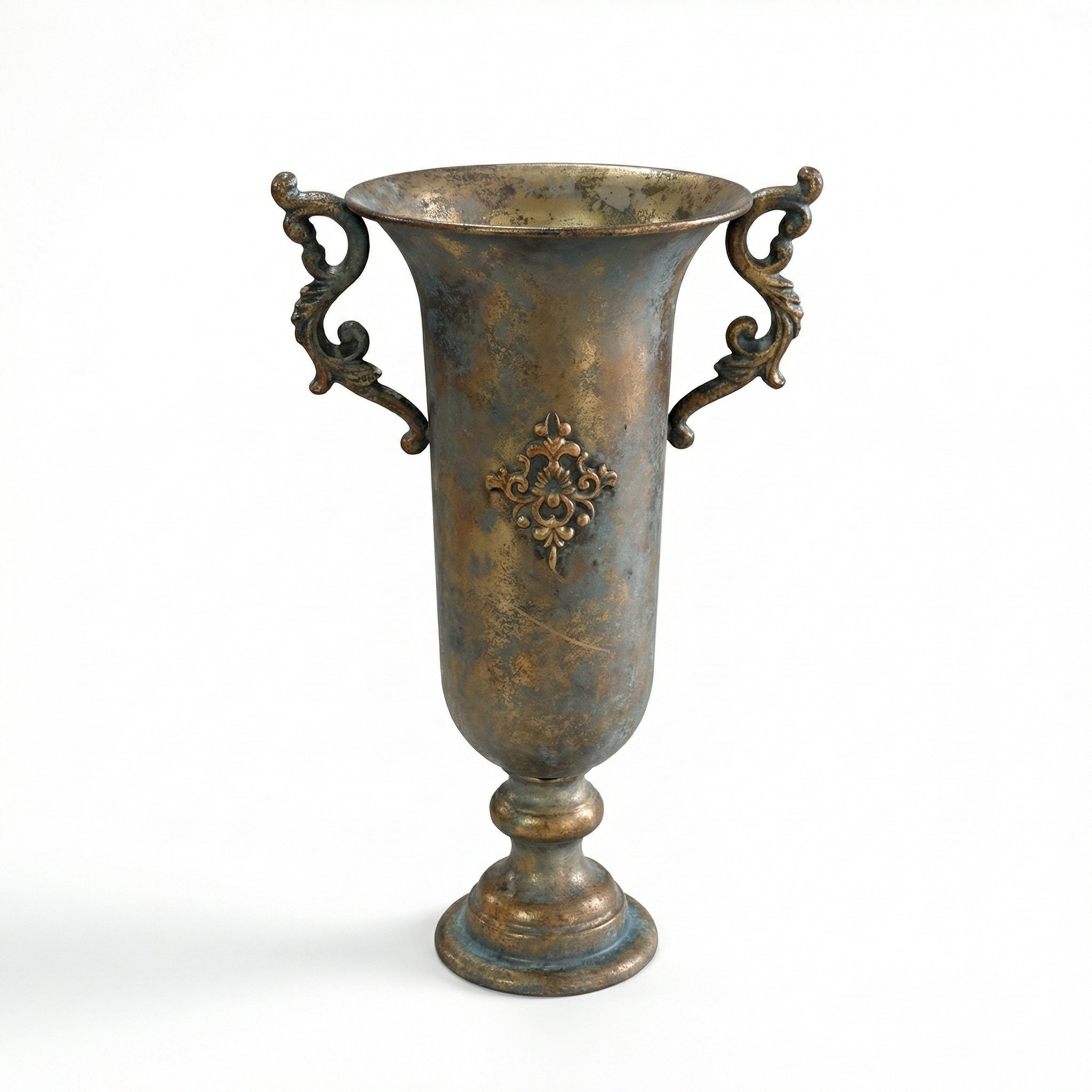 vaza decorativa din fier, 28 x 21 x 48,5 cm Zek, homedit - Image 2