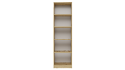 Raft Onyx R50 cu 5 polițe, 50 x 182 x 30 cm, Stejar Artisan, Homedit
