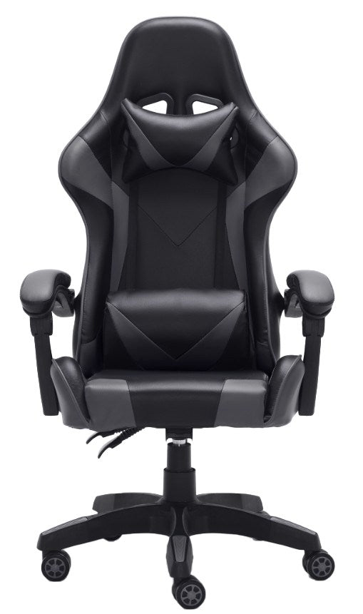 Scaun Gaming Remus Ergonomic Rotativ, 66 x 125 x 62 cm, Gri, Homedit