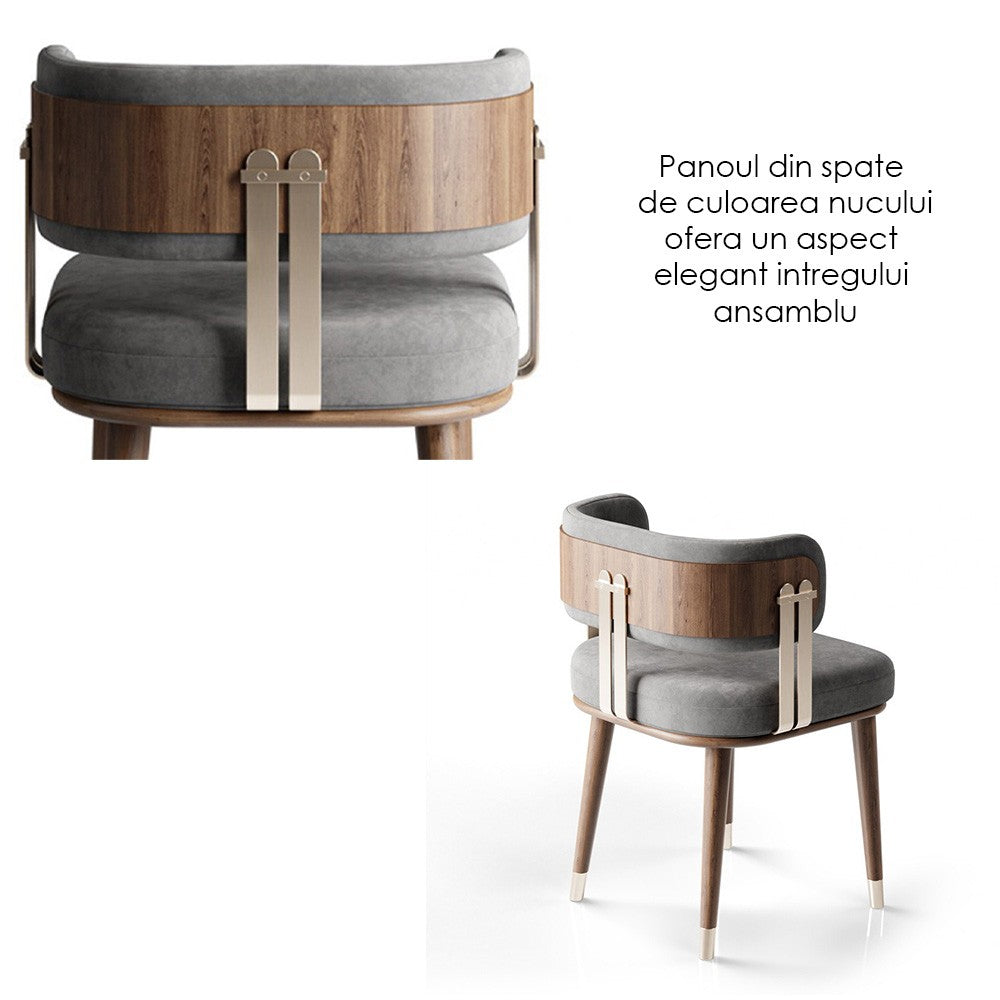 Scaun premium din lemn de frasin Elite Comfort, Homedit - Image 10