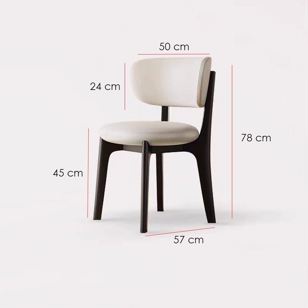 Scaun premium din lemn de frasin Noble Seat, Homedit - Image 2