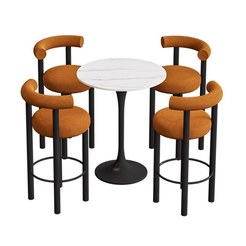 Scaun de insula, înălțime șezut 65 cm Barstool, Homedit - Image 11