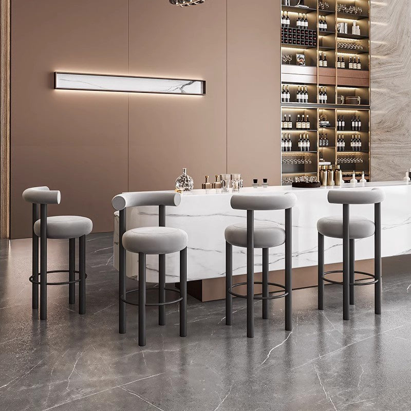 Scaun de insula, înălțime șezut 65 cm Barstool, Homedit - Image 4