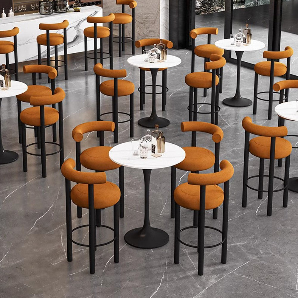 Scaun de insula, înălțime șezut 65 cm Barstool, Homedit - Image 9