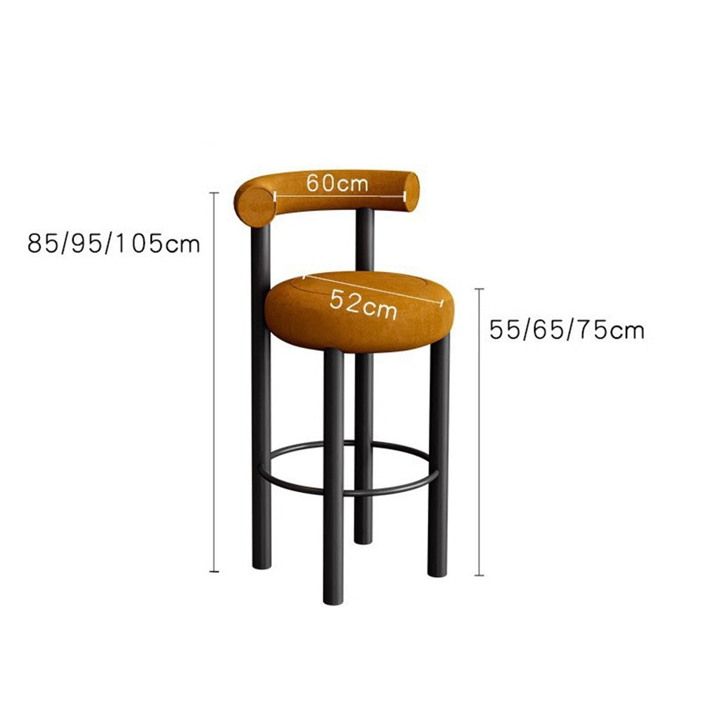 Scaun de insula, înălțime șezut 65 cm Barstool, Homedit - Image 13