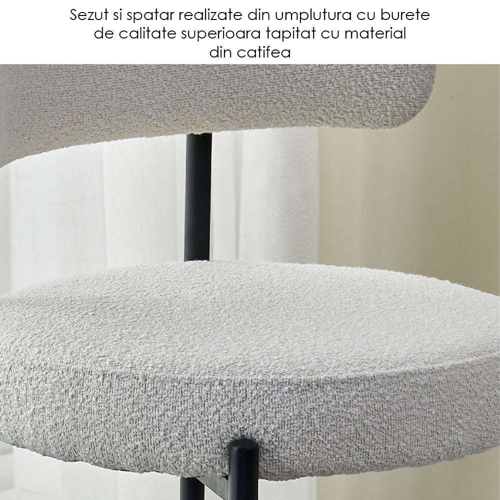 Scaun de bar premium Counter, Homedit - Image 4