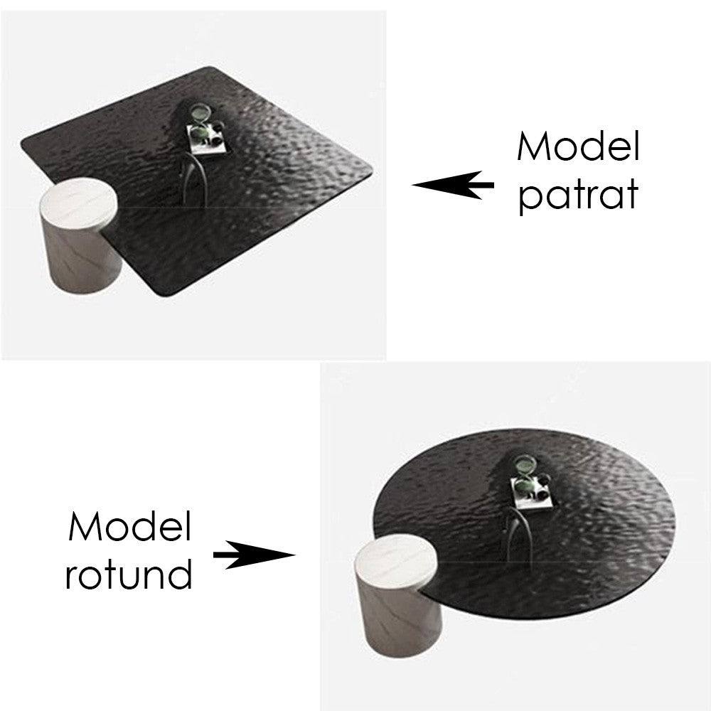 Masa cafea 100 cm piatra naturala Divine, Homedit - Image 12