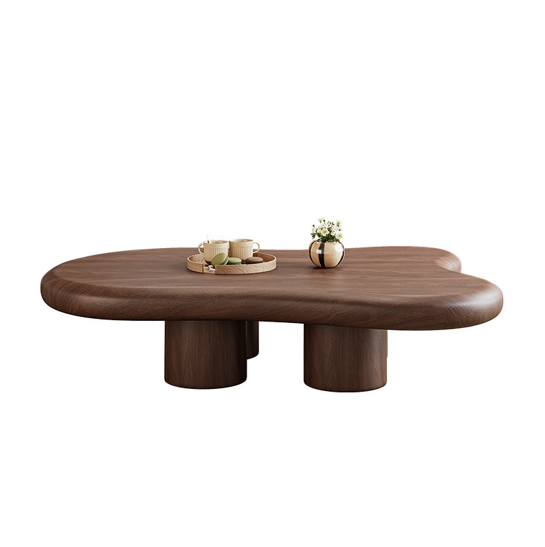 Masa living 120 x 89 x 30 cm premium Cloud Walnut, masa cafea, Homedit