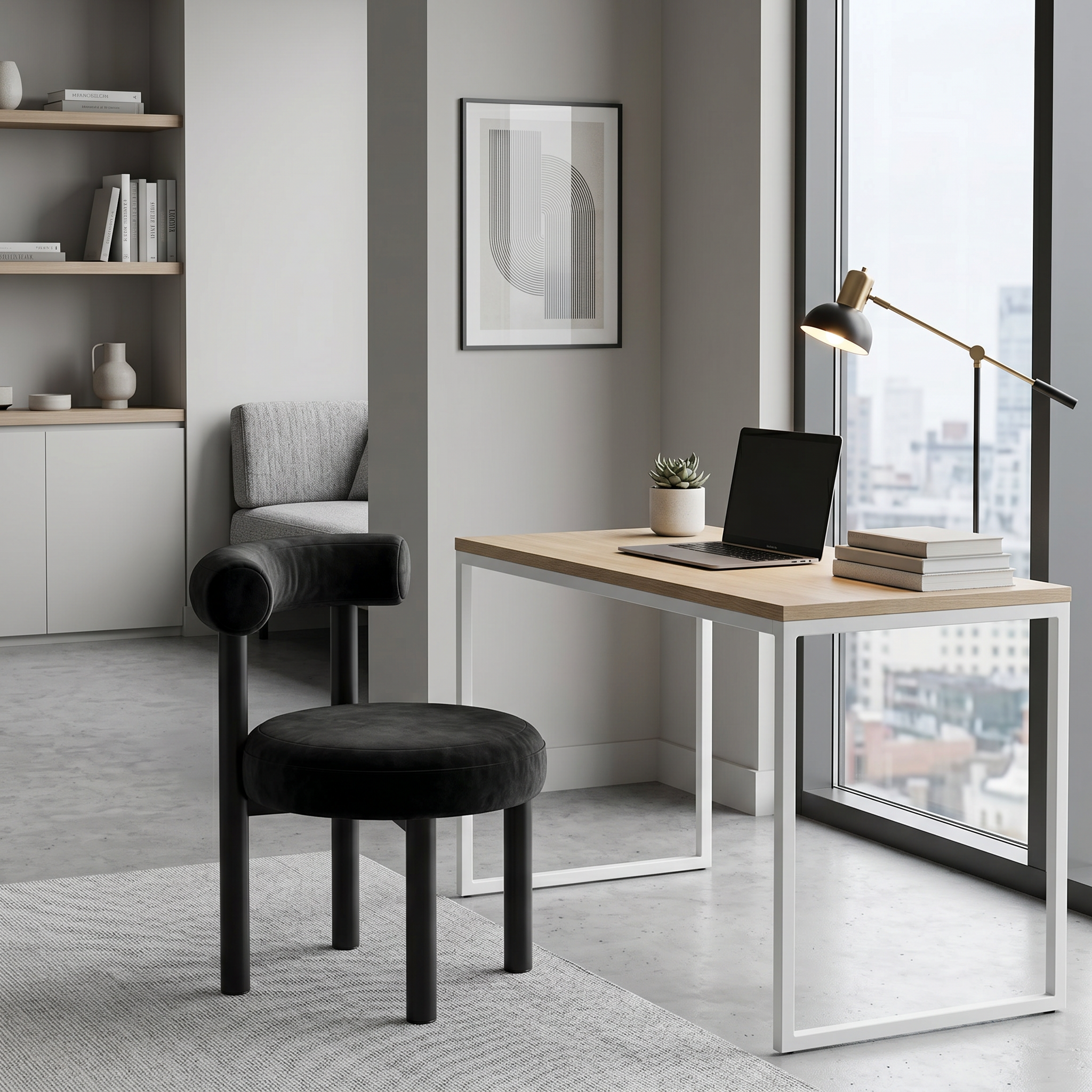 Scaun Premium Emera Chair, 75 x 61 x 58 cm, Homedit