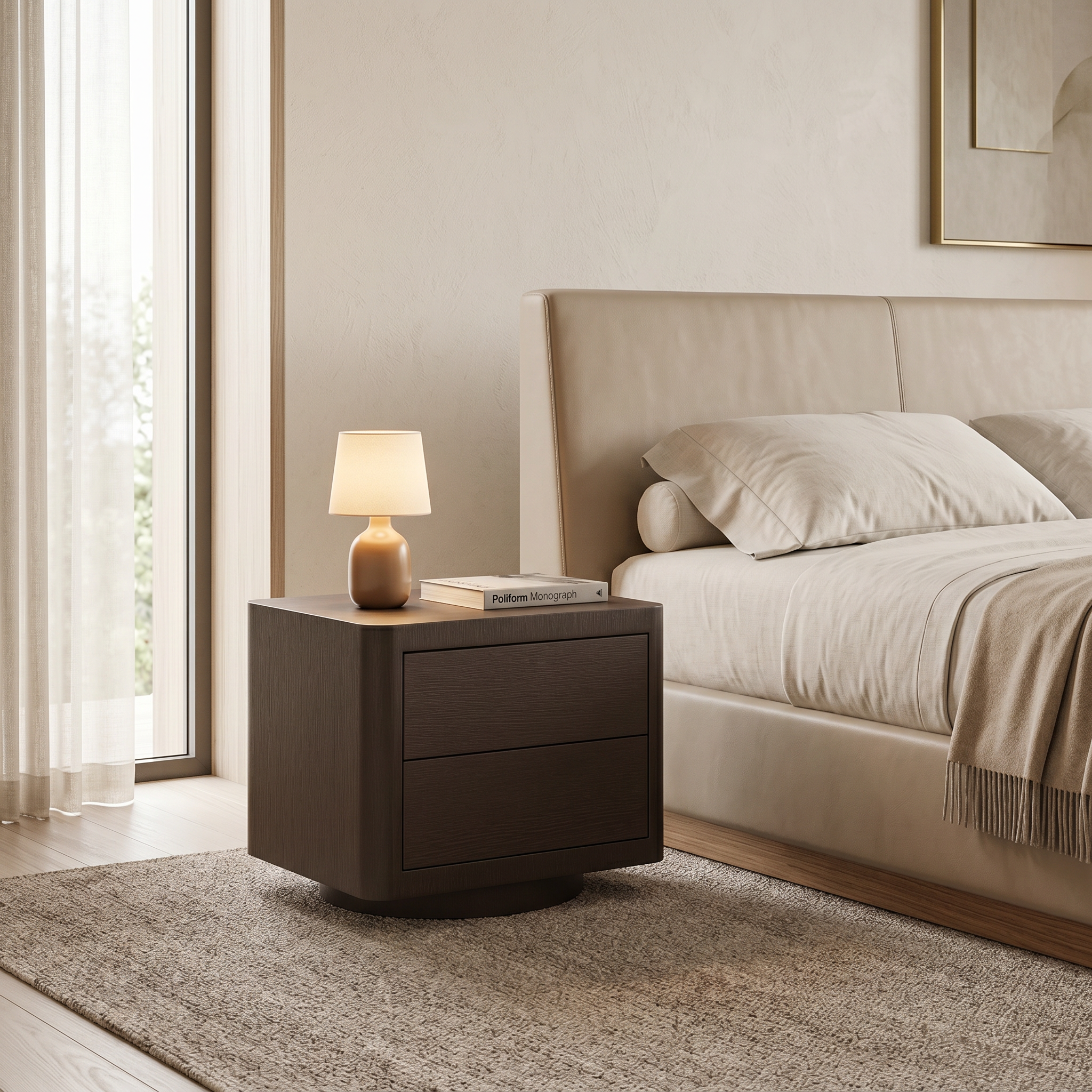 Noptiera premium Venice, 55 x 45 x 50 cm, Homedit