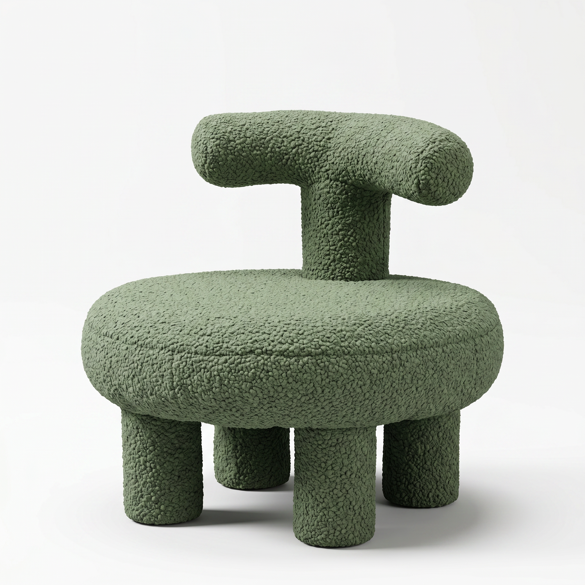 Scaun Premium Pluto Pouf, 55 x 53 x 51 cm, Homedit