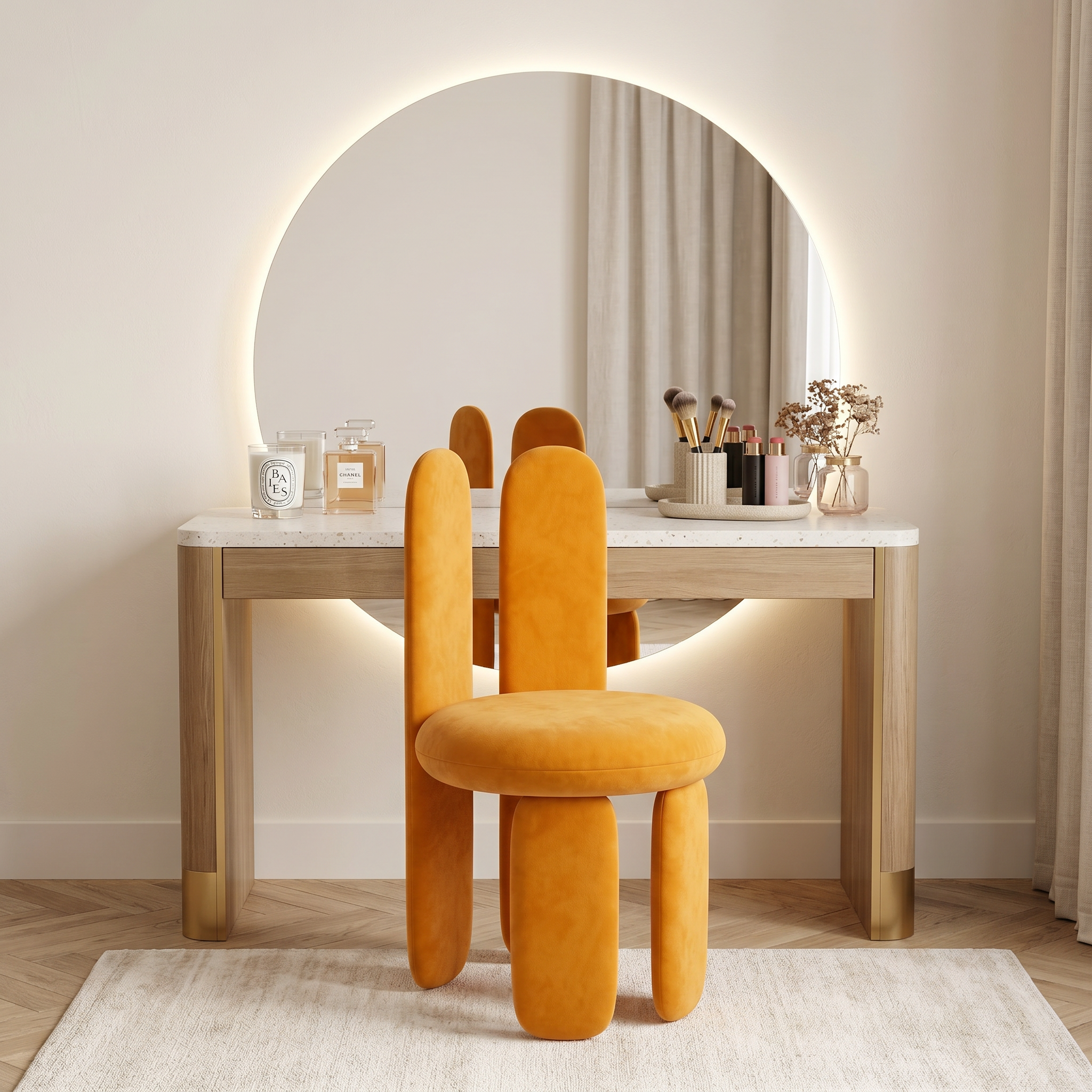 Scaun Premium Glazy Chair, 45 x 44 x 80 cm, Homedit