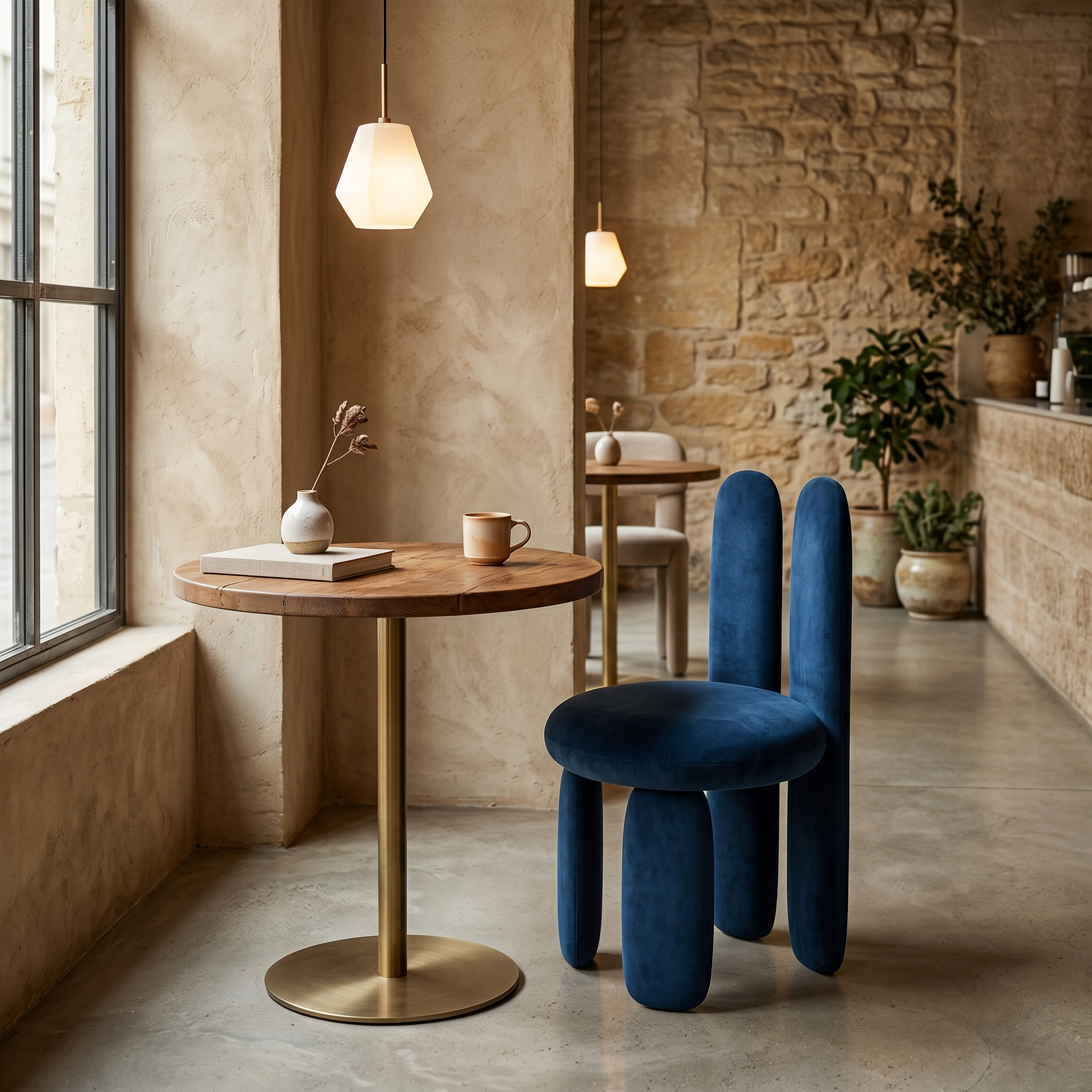 Scaun Premium Glazy Chair, 45 x 44 x 80 cm, Homedit