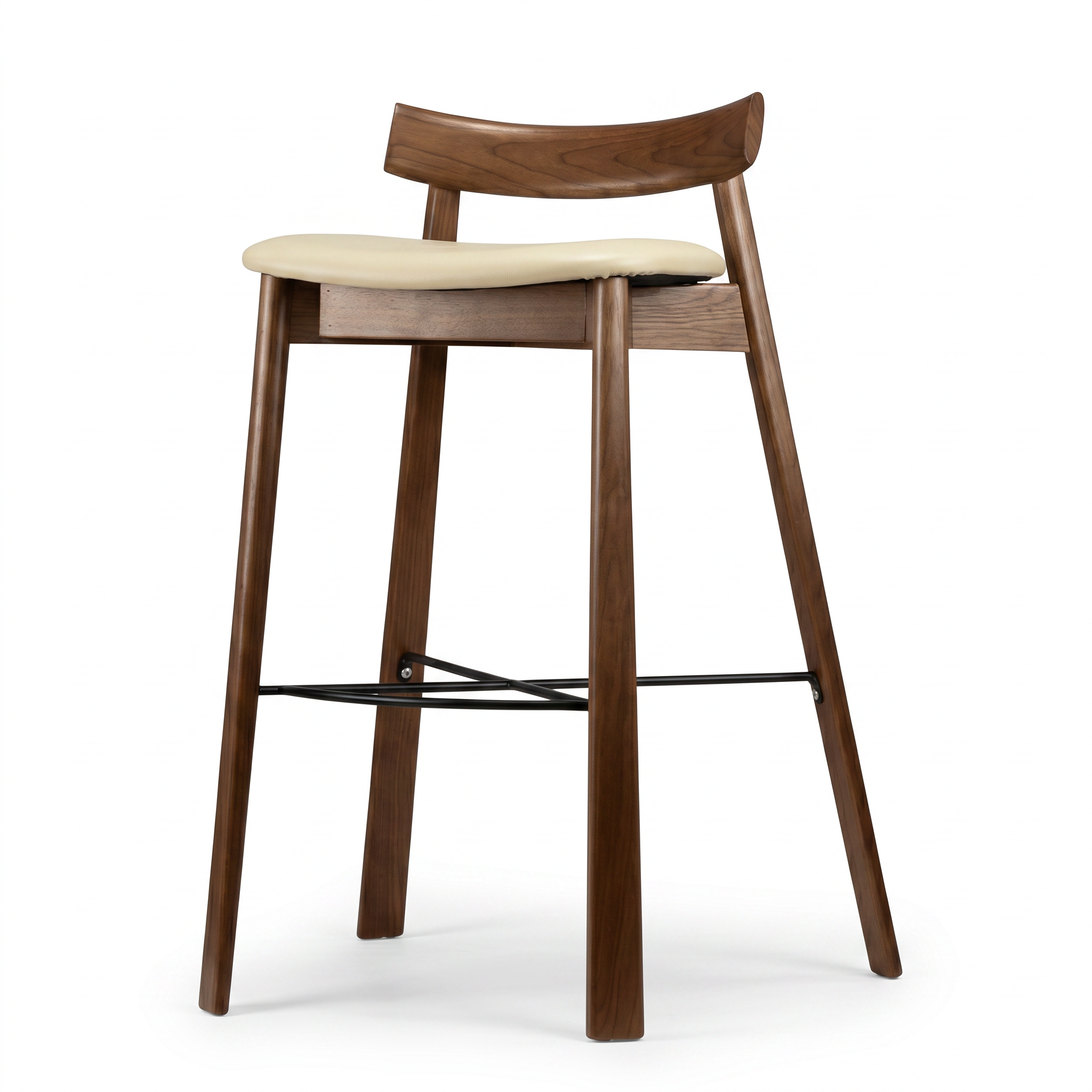 scaun de bar din lemn de frasin trevo, homedit