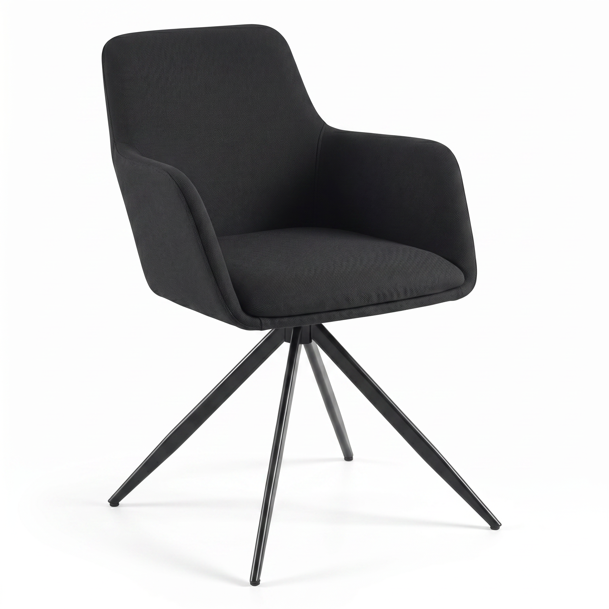 Scaun rotativ Huis, tapiterie catifea, Homedit