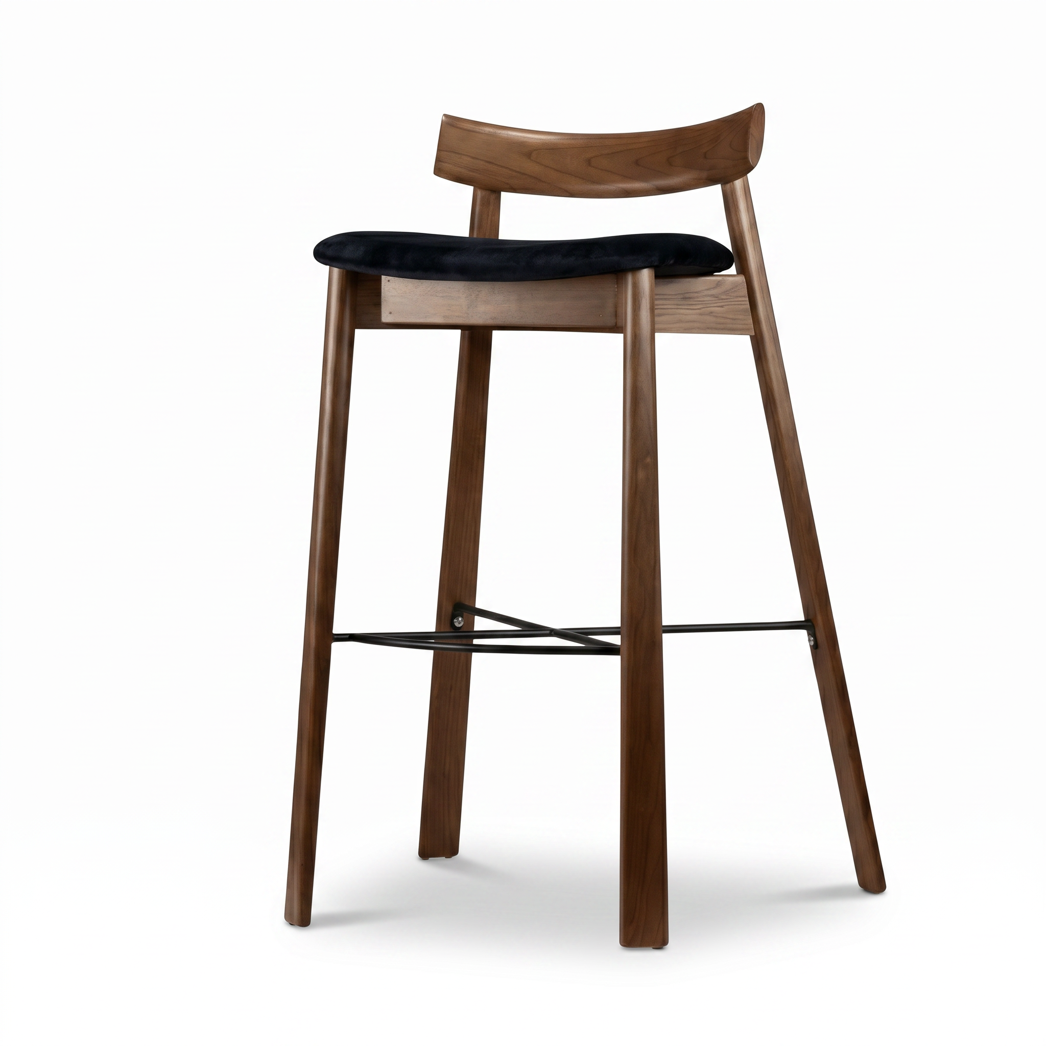 scaun de bar din lemn de frasin trevo, homedit