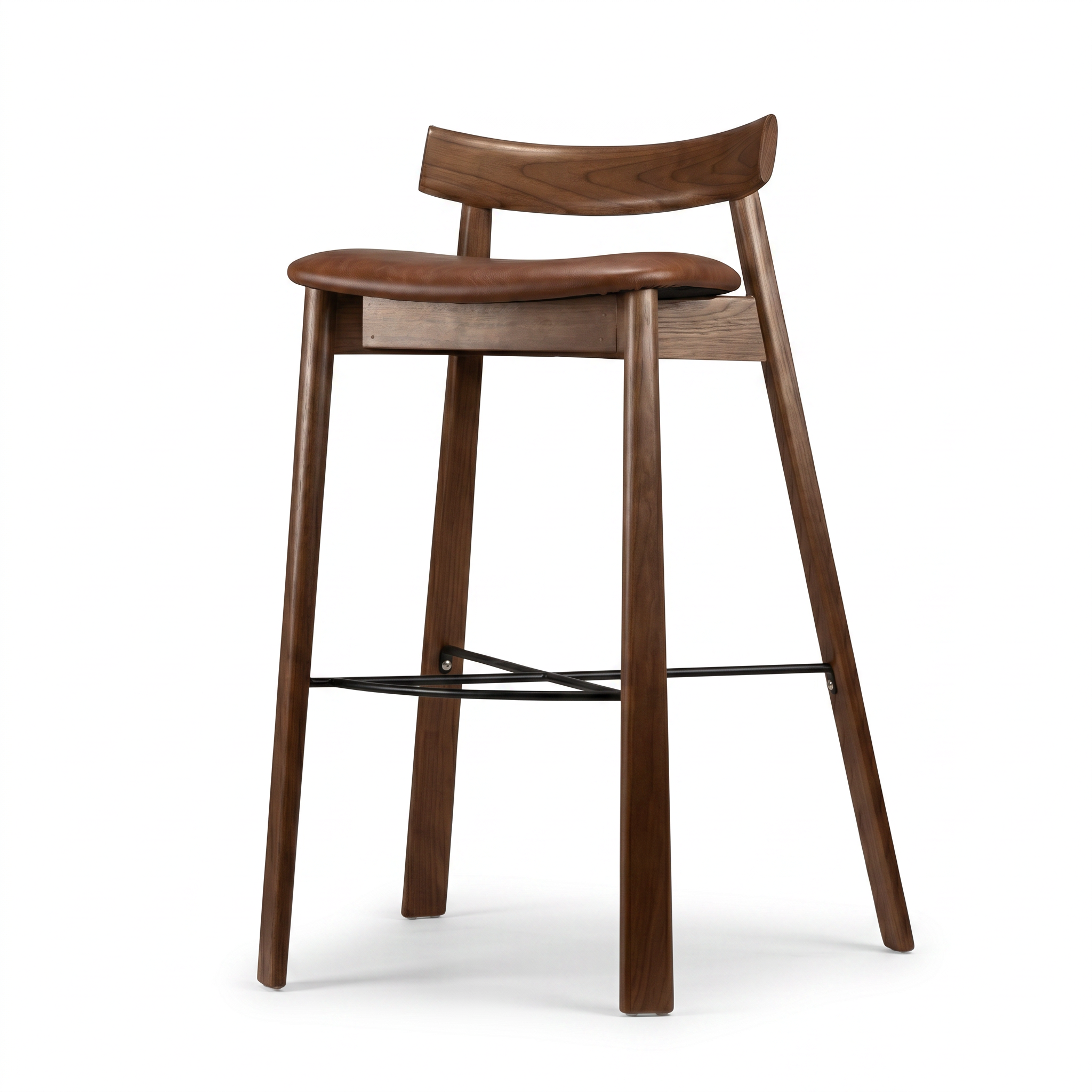 scaun de bar din lemn de frasin trevo, homedit