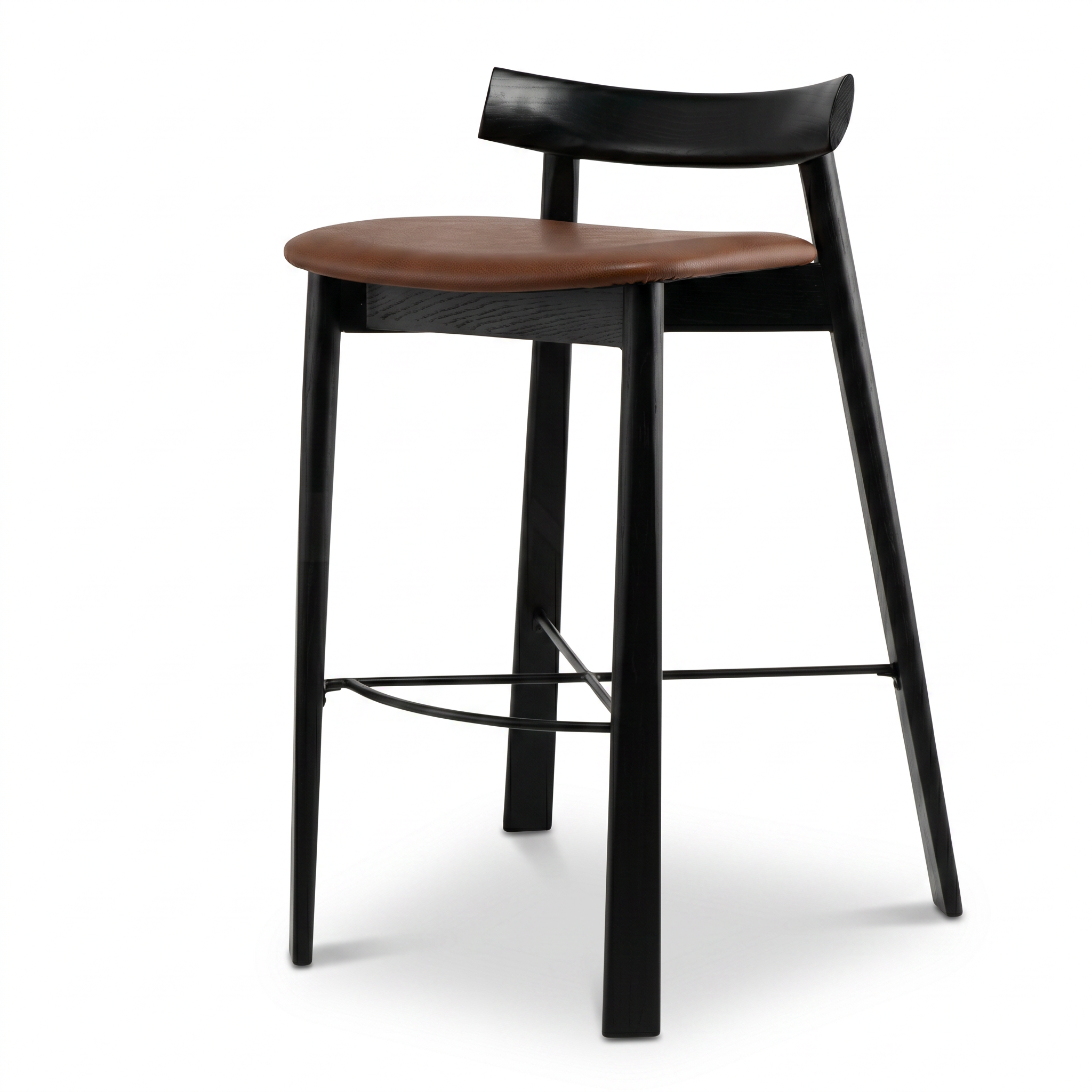scaun de bar din lemn de frasin trevo, homedit