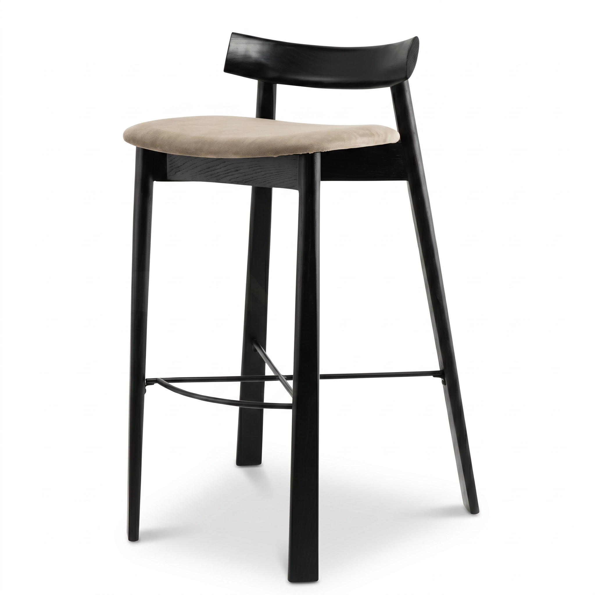 scaun de bar din lemn de frasin trevo, homedit