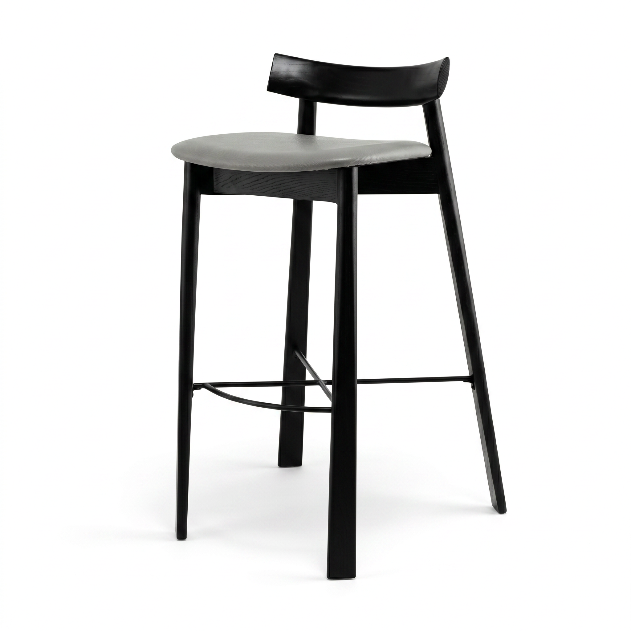 scaun de bar din lemn de frasin trevo, homedit