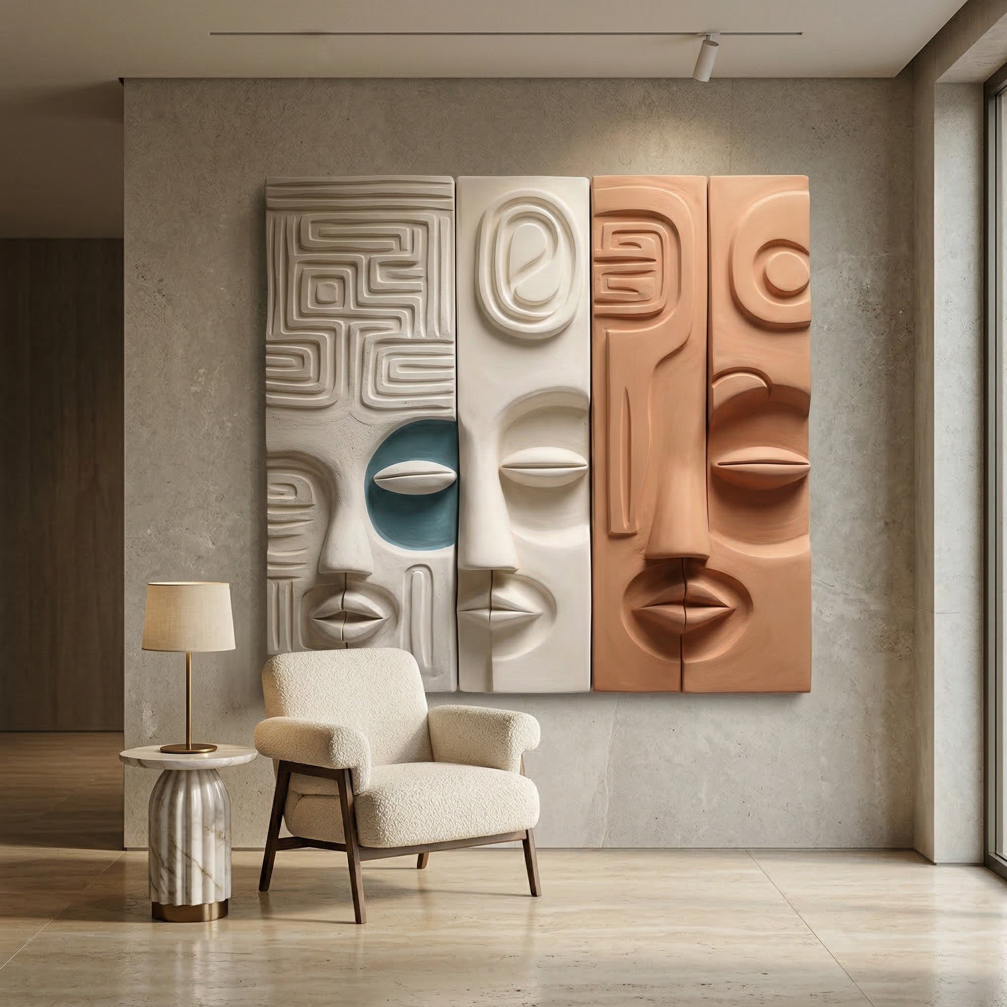 Tablou Texturat, 120 x 120 cm Luminary, Homedit
