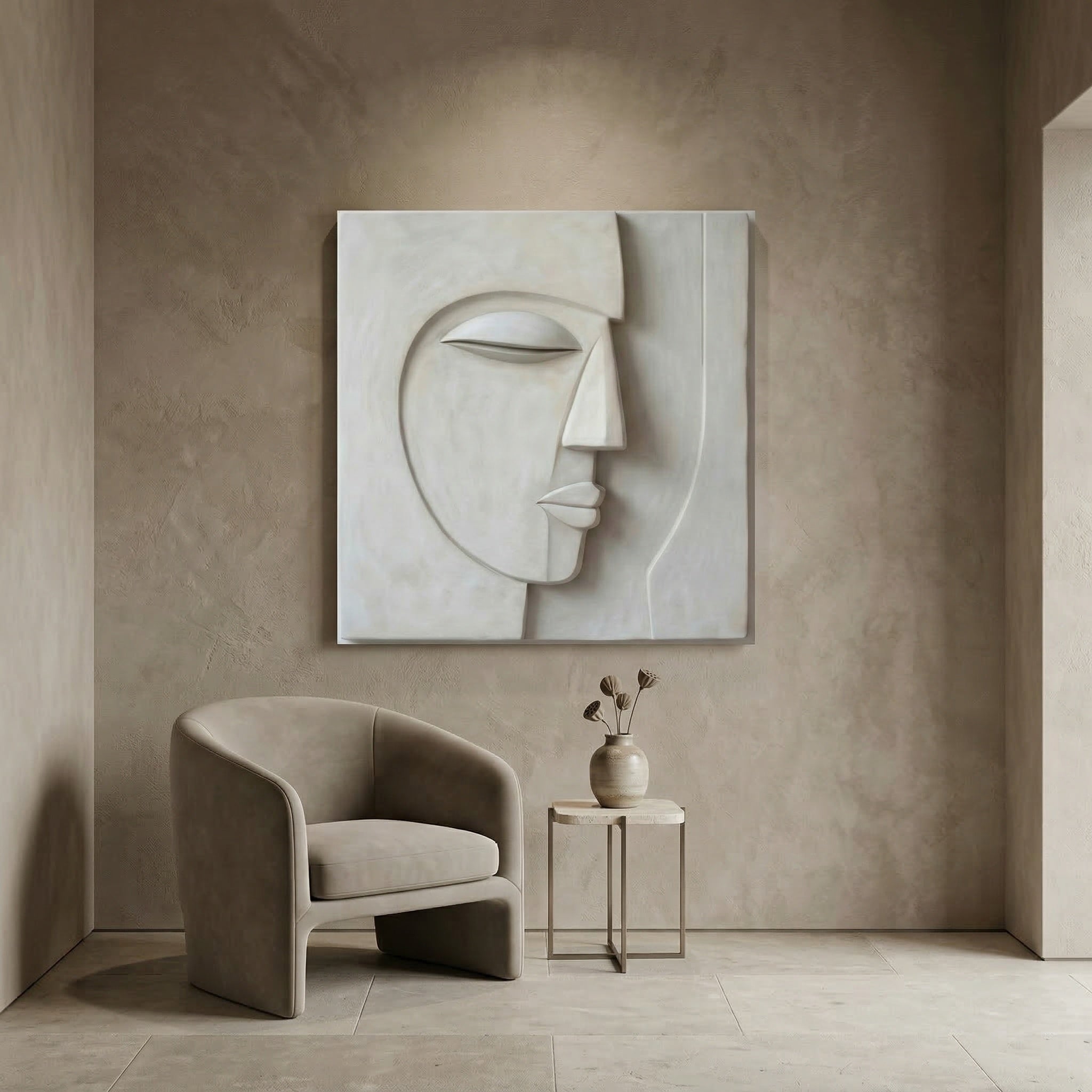 Tablou 3D, 120 x 120 cm Aether, Homedit