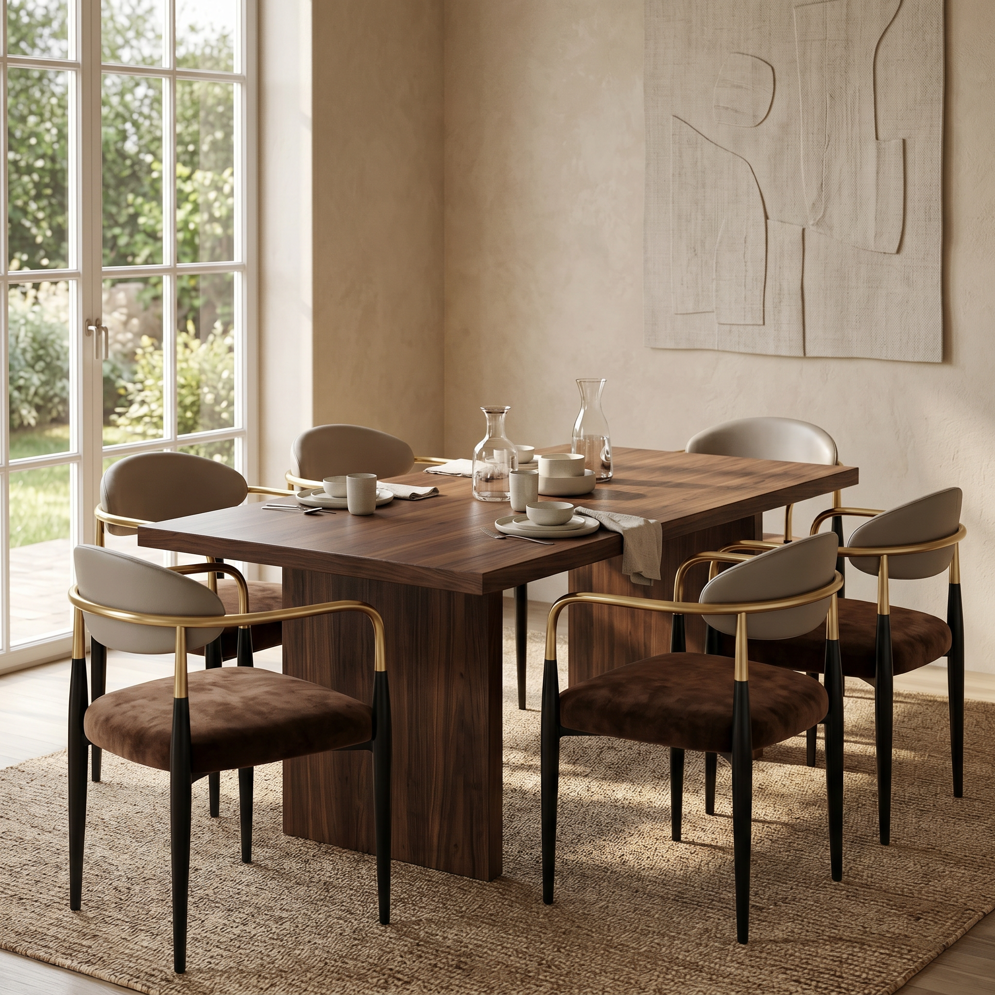Scaun Otel Arno, 54 cm x 53 cm x 78 cm, Homedit